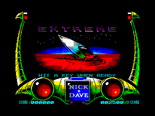 EXTREME — ZX SPECTRUM GAME ИГРА