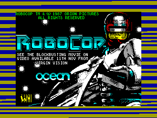 ROBOCOP — ZX SPECTRUM GAME ИГРА