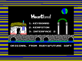 HEARTLAND — ZX SPECTRUM GAME ИГРА