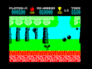 Hopping Mad — ZX SPECTRUM GAME ИГРА