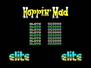 Hopping Mad — ZX SPECTRUM GAME ИГРА