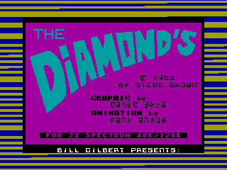 THE DIAMONDS — ZX SPECTRUM GAME ИГРА