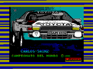 Carlos Sainz — ZX SPECTRUM GAME ИГРА