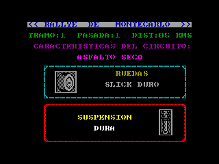 Carlos Sainz — ZX SPECTRUM GAME ИГРА