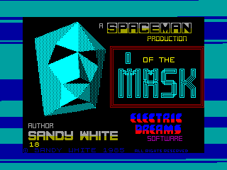 I OF THE MASK — ZX SPECTRUM GAME ИГРА