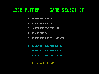 LODE RUNNER 2 — ZX SPECTRUM GAME ИГРА