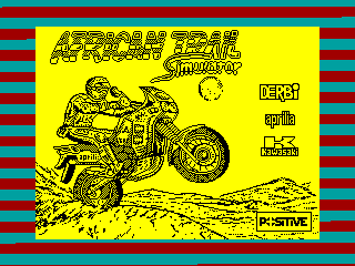 African Trail Simulator — ZX SPECTRUM GAME ИГРА