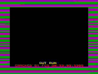 OUT RUN — ZX SPECTRUM GAME ИГРА