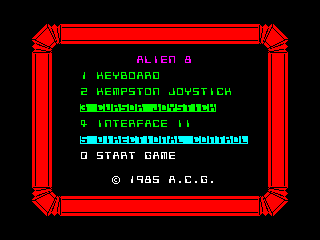 Alien 8 — ZX SPECTRUM GAME ИГРА