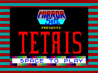 TETЯIS — ZX SPECTRUM GAME ИГРА