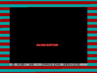 Dark Gladiator, The — ZX SPECTRUM GAME ИГРА