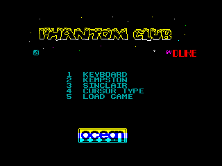 Phantom Club — ZX SPECTRUM GAME ИГРА