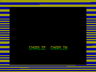 Starring Charlie Chaplin — ZX SPECTRUM GAME ИГРА