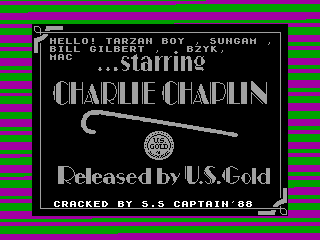 Starring Charlie Chaplin — ZX SPECTRUM GAME ИГРА