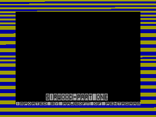 SIRWOOD 1 — ZX SPECTRUM GAME ИГРА