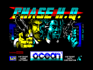 CHASE H.Q — ZX SPECTRUM GAME ИГРА