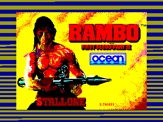 Rambo — ZX SPECTRUM GAME ИГРА