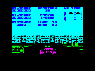 Championship Run — ZX SPECTRUM GAME ИГРА