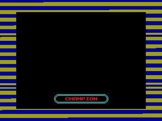 Championship Run — ZX SPECTRUM GAME ИГРА