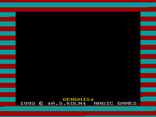 Genghis Khan — ZX SPECTRUM GAME ИГРА