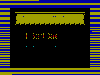 Defender of the Crown — ZX SPECTRUM GAME ИГРА