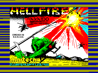 HELLFIRE — ZX SPECTRUM GAME ИГРА