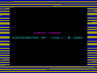 Chevy Chase — ZX SPECTRUM GAME ИГРА