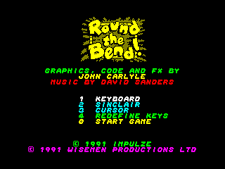 Round the Bend! — ZX SPECTRUM GAME ИГРА