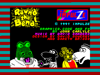 Round the Bend! — ZX SPECTRUM GAME ИГРА