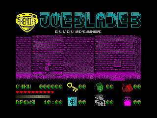 Joe Blade III — ZX SPECTRUM GAME ИГРА