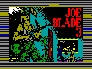 Joe Blade III — ZX SPECTRUM GAME ИГРА