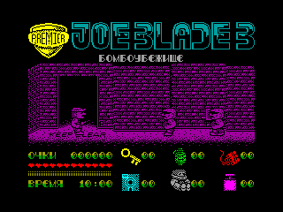 Joe Blade III — ZX SPECTRUM GAME ИГРА