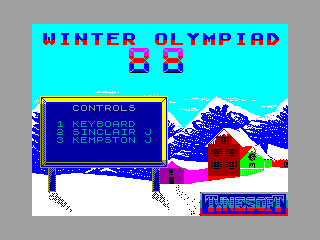 Winter Olympiad '88 — ZX SPECTRUM GAME ИГРА