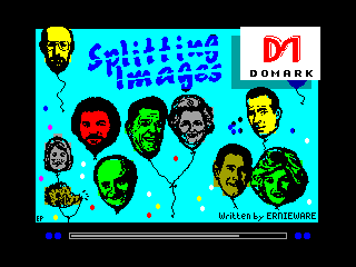 Splitting Images — ZX SPECTRUM GAME ИГРА