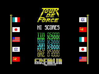 Tour de Force — ZX SPECTRUM GAME ИГРА