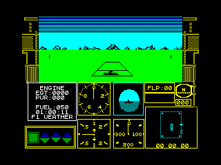 Acro Jet — ZX SPECTRUM GAME ИГРА