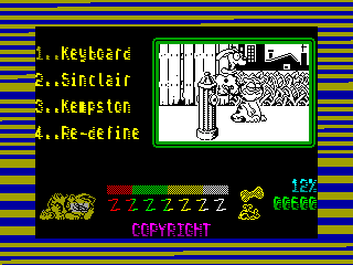 Garfield - Big, Fat, Hairy Deal — ZX SPECTRUM GAME ИГРА