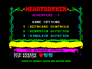 Heartbroken — ZX SPECTRUM GAME ИГРА