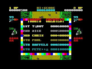 Ikari Warriors — ZX SPECTRUM GAME ИГРА