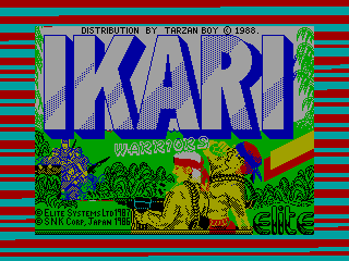 Ikari Warriors — ZX SPECTRUM GAME ИГРА