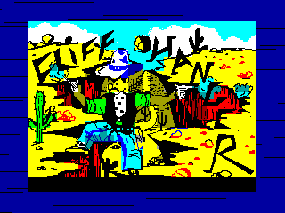 Cliff Hanger — ZX SPECTRUM GAME ИГРА