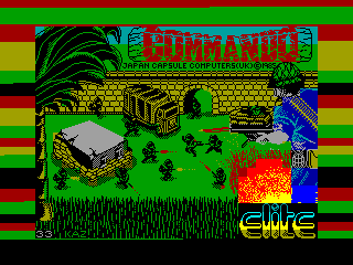 COMMANDO — ZX SPECTRUM GAME ИГРА