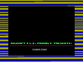 Sabrina — ZX SPECTRUM GAME ИГРА