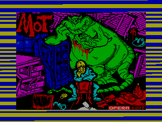 MOT 1 — ZX SPECTRUM GAME ИГРА