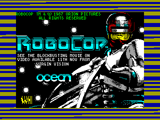 ROBOCOP — ZX SPECTRUM GAME ИГРА