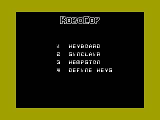 ROBOCOP — ZX SPECTRUM GAME ИГРА