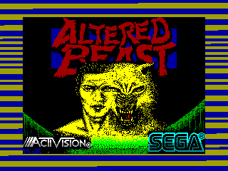 Altered Beast — ZX SPECTRUM GAME ИГРА