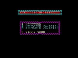 Curse of Sherwood, The — ZX SPECTRUM GAME ИГРА