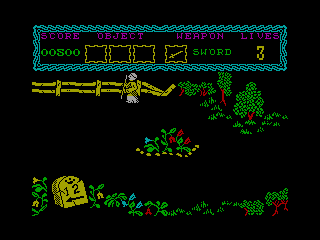 Curse of Sherwood, The — ZX SPECTRUM GAME ИГРА