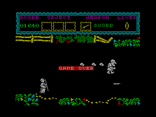 Curse of Sherwood, The — ZX SPECTRUM GAME ИГРА